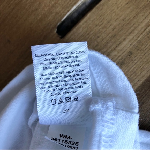 Wonder Nation White Tank Top Cotton Blend - Picture 5 of 7